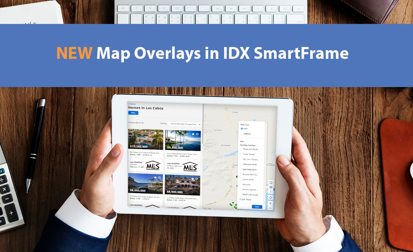 Map Overlays on IDX SmartFrame and Flexmls Portals