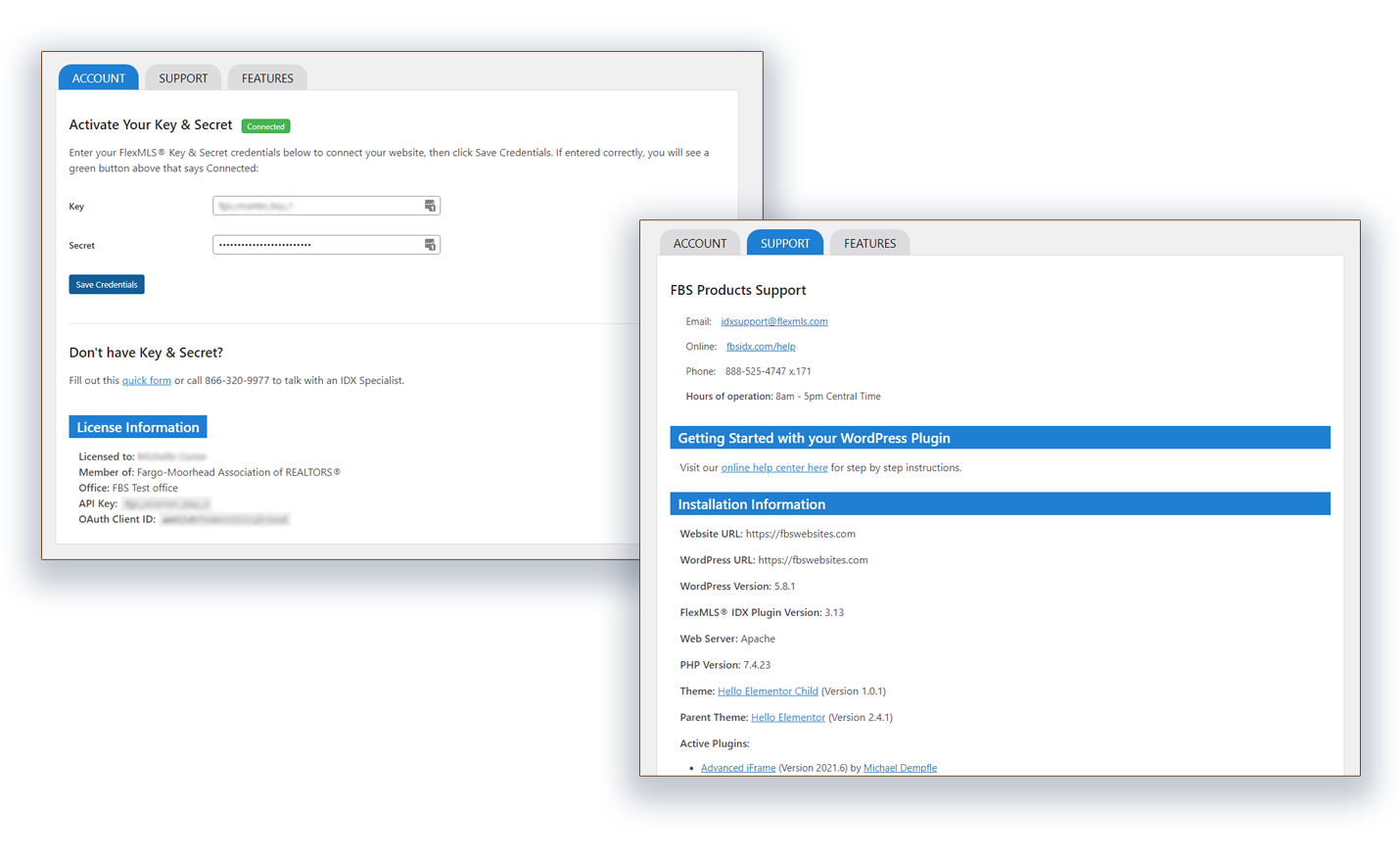 Flexmls IDX WordPress Plugin Update v3.13 Redesigned Setup and Support areas