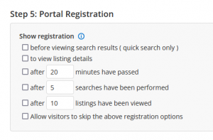 IDX Manager Portal Registration